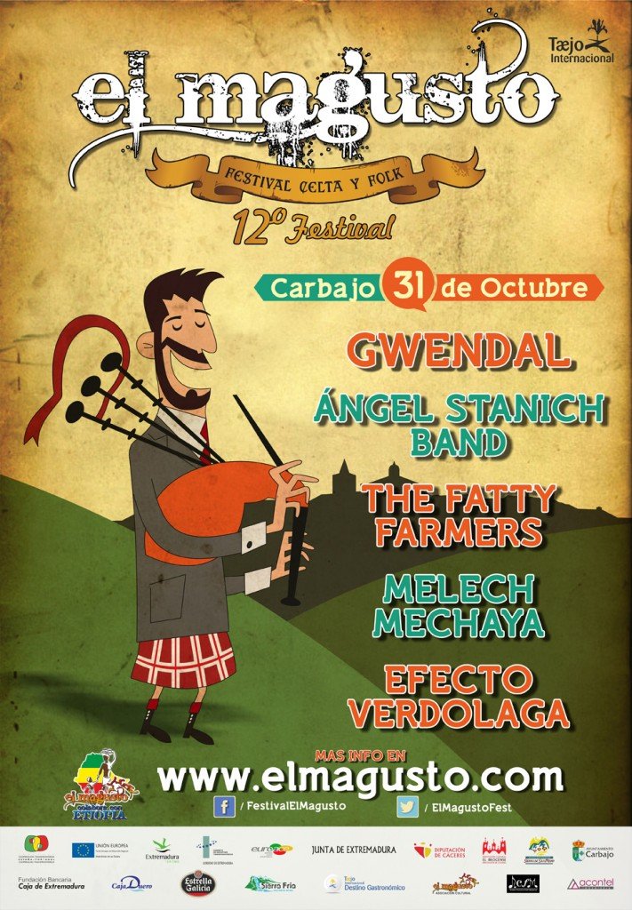 Cartel del Festival Celta y Folk "El Magusto"